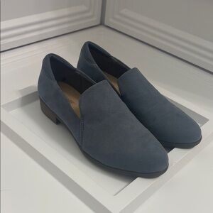 Dr. Scholl's Blue Slip-On Loafers Comfortable Casual Shoes. NWOT